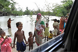 Cyclone aila in West Bengal